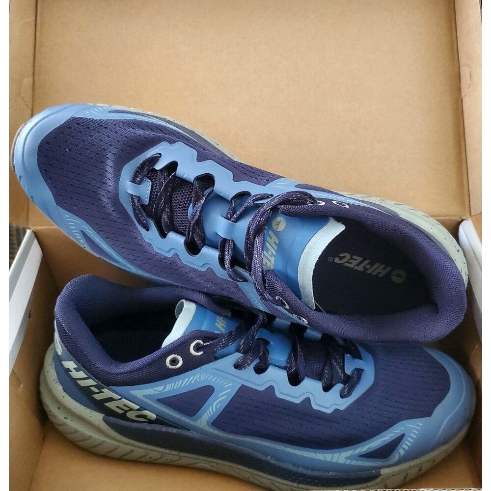 Hi-Tec Mens 13 Catalina Trail Athletic Sneakers Outdoor Activewear Shoes Blue